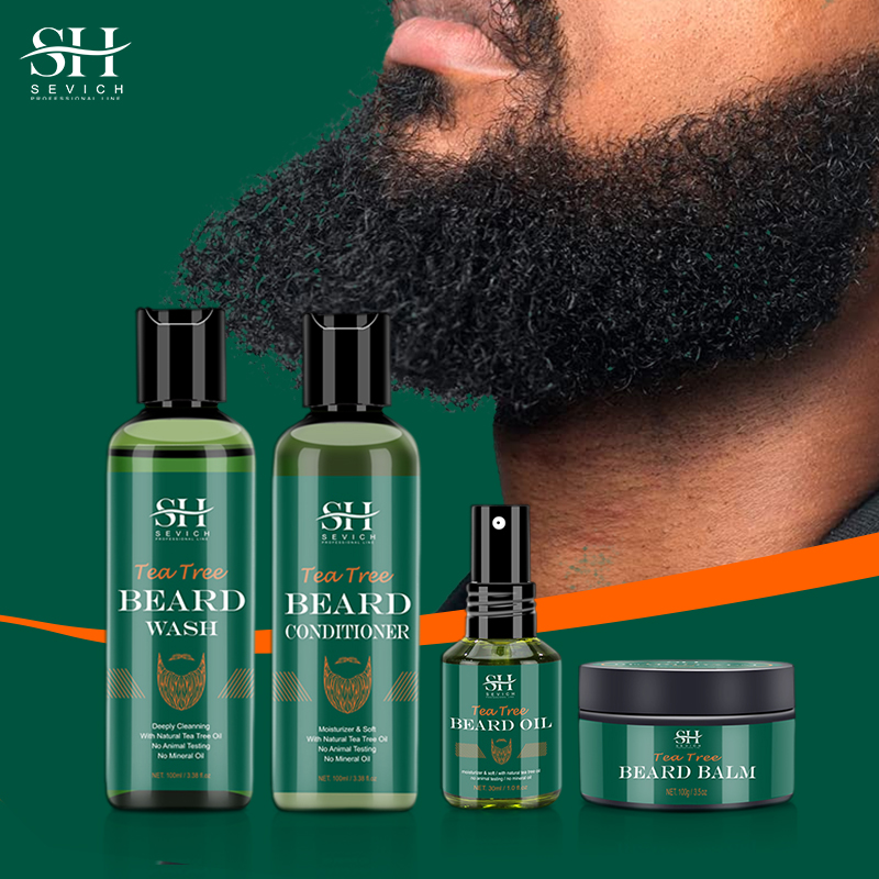 Beard Oil Growth - Seria do pielęgnacji brody Sevich Tea