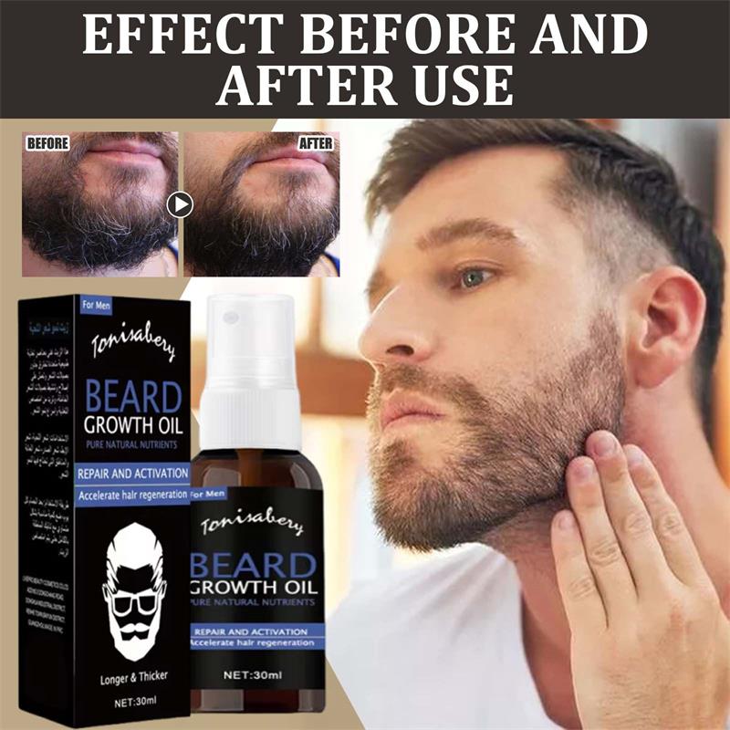 Beard Oil Growth - Olejek na porost brody Wosk do