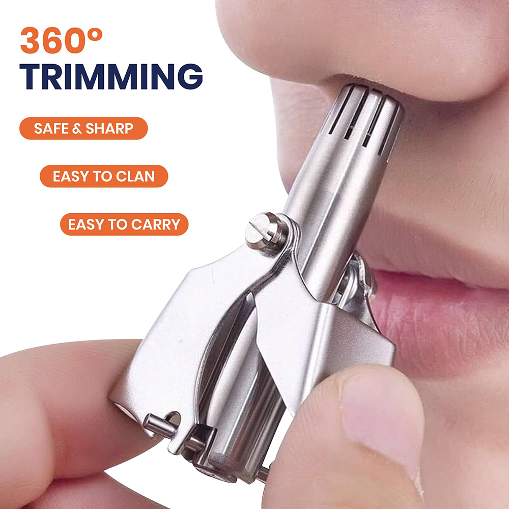 Men'S Grooming Hair Removal - Przenośny, ręczny trymer do nosa i