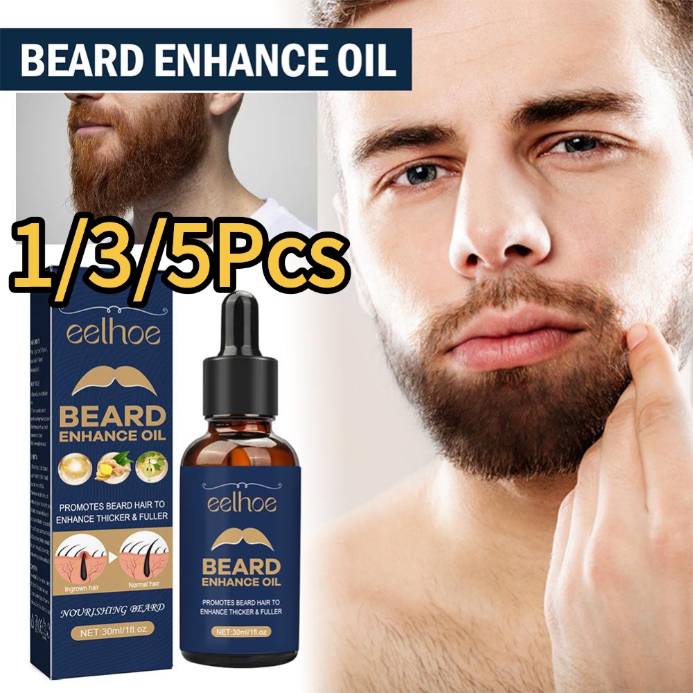 Beard Oil Growth - Naturalny Olejek do Brody 1/3/5 Szt.