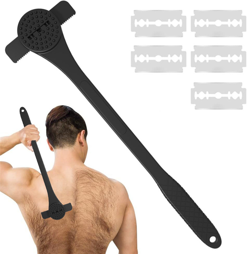 Elastyczna golarka do pleców z – Men'S Grooming Hair Removal recenzja i cena