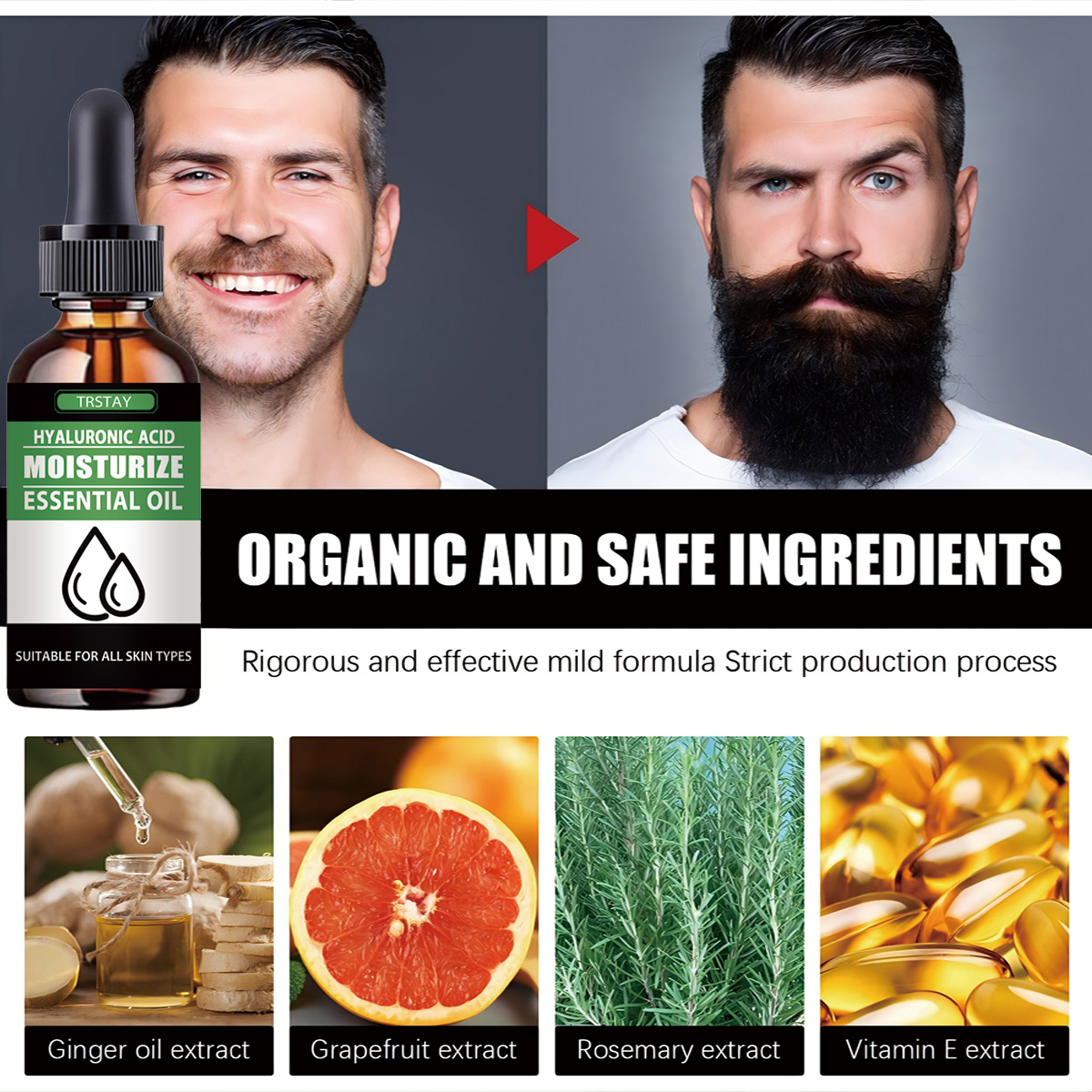 100% naturalny przyspieszający – Beard Oil Growth recenzja i cena