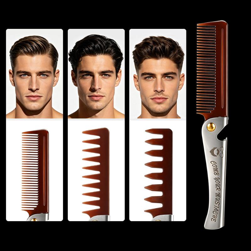 Składany męski grzebień do sty – Men'S Grooming Daily recenzja i cena